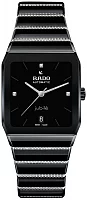Rado Anatom Automatic Black Dial Ceramic Bracelet Diamonds R10204712