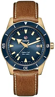 Rado Captain Cook Gent Automatic 42mm Bronze Blue Dial Limited Edition Set R32504208