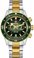 Rado Captain Cook Gent Automatic Chronograph 43mm Steel Bracelet and Straps Set R32151318