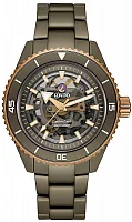 Rado Captain Cook High-Tech Ceramic Diver Gent Automatic 43mm Skeleton Olive Green R32150162