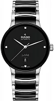Rado Centrix Gent Automatic L Diamonds Black Ceramic & Steel R30018712