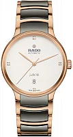 Rado Centrix Gent Automatic L Diamonds Plasma Ceramic & Rose Gold PVD R30017722