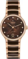 Rado Centrix Lady Automatic M Diamonds Black Ceramic & Rose Gold PVD R30230922