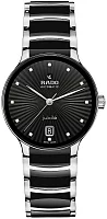 Rado Centrix Lady Automatic M Diamonds Brown Ceramic & Rose Gold PVD R30031742