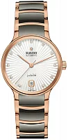 Rado Centrix Lady Automatic M Diamonds Plasma Ceramic & Rose Gold PVD R30037742
