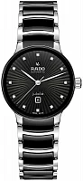 Rado Centrix Lady Diamonds Automatic S Black Ceramic & Steel R30020742