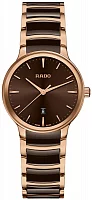 Rado Centrix Lady Quartz S Brown Ceramic R30024302