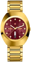 Rado DiaStar Original Burgundy Gent Automatic Day-Date Ceramos R12161573
