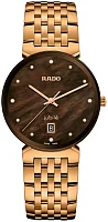 Rado Florence Classic Gent Diamonds Quartz M Brown Dial Rose Gold PVD R48916903