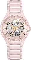 Rado True Round Lady Automatic Open-Heart Pink Ceramic R27183012