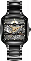 Rado True Square Gent Automatic Skeleton L Black Ceramic R27124162