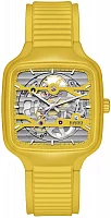 Rado True Square Gent Automatic Skeleton L Yellow Ceramic R27177255