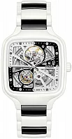 Rado True Square Lady Diamonds Automatic Skeleton L Black & White Limited Edition R27073752