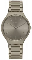 Rado True Thinline Les Couleurs Le Corbusier Limited Edition Grey Brown Natural Umber 32141 R27098682