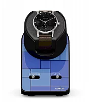 Rotomaty do zegarków Rotomat Boxy Nightstand Niebieski na 1 Zegarek RTCR-309135