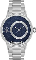 Santa Barbara Polo Western Automatic Date Black Dial Steel Bracelet Special Edition SB.1.10702-3
