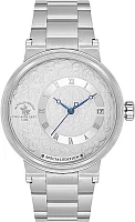Santa Barbara Polo Western Automatic Date Silver Dial Steel Bracelet Special Edition SB.1.10702-1