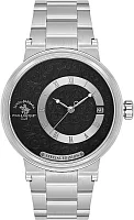 Santa Barbara Polo Western Automatic Date Black Dial Steel Bracelet Special Edition SB.1.10702-2
