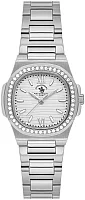 Santa Barbara Polo Unique Lady Quartz Silver Dial Steel Bracelet SB.1.10658-1