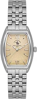 Santa Barbara Polo Unique Lady Quartz Black Dial Steel Bracelet SB.1.10671-2