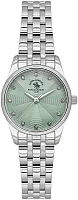 Santa Barbara Polo Unique Lady Quartz Turquoise Dial Steel Bracelet SB.1.10649-2