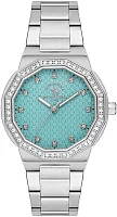 Santa Barbara Polo Unique Lady Quartz Light Blue Dial Steel Bracelet SB.1.10552-1