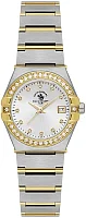 Santa Barbara Polo Unique Lady Quartz Date Silver Dial Bicolor Steel Bracelet SB.1.10656-3