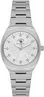 Santa Barbara Polo Unique Lady Quartz Silver Dial Steel Bracelet SB.1.10665-1