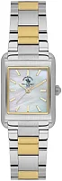 Santa Barbara Polo Unique Lady Quartz Pearl Dial Bicolor Steel Bracelet SB.1.10663-4