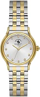 Santa Barbara Polo Unique Lady Quartz Silver Dial Bicolor Steel Bracelet SB.1.10668-3