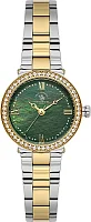 Santa Barbara Polo Unique Lady Quartz Green Pearl Dial Bicolor Steel Bracelet Gold PVD SB.1.10685-5