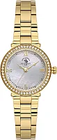 Santa Barbara Polo Unique Lady Quartz Pearl Dial Steel Bracelet Gold PVD SB.1.10685-2