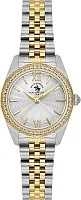Santa Barbara Polo Unique Lady Quartz Silver Dial Bicolor Steel Bracelet Gold PVD SB.1.10687-3