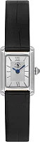 Santa Barbara Polo Unique Lady Quartz Silver Dial Black Leather Strap SB.1.10694-1