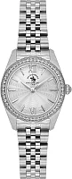 Santa Barbara Polo Unique Lady Quartz Silver Dial Steel Bracelet SB.1.10687-1