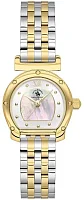 Santa Barbara Polo Western Lady Quartz White Pearl Dial Bicolor Steel Bracelet Gold PVD SB.1.10683-3