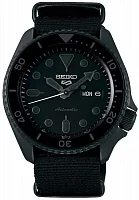 Seiko 5 Sports Automatic 42mm Street Style Black PVD NATO SRPD79K1