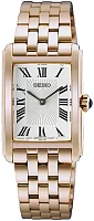 Seiko Classic Lady Rectangular Rose Gold PVD HGG002P1