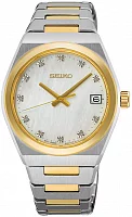 Seiko Classic Lady Sapphire Yellow Gold PVD SUR604P1