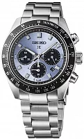 Seiko Prospex Land Speedtimer 41mm Solar Chrono Ice Blue Panda SSC935P1