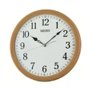 Seiko Zegar Ścienny Analogowy Okrągły Jasnobrązowy Klasyczny Drewniany QXA866B