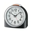 Seiko Budzik Analogowy Czarny Klasyczny Podświetlany z Alarmem QHE211K