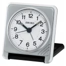 Seiko Zegar Biurkowy Analogowy Kwadratowy Szary z Alarmem QHT015S
