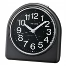 Seiko Zegar Biurkowy Analogowy Okrągły Czarny Podświetlany z Alarmem QHR204K