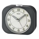 Seiko Zegar Biurkowy Analogowy Prostokątny Szaro-Czarny Podświetlany z Alarmem QHE195K