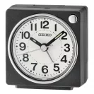 Seiko Zegar Biurkowy Analogowy Prostokątny Czarny Podświetlany z Alarmem QHE196K