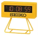 Seiko Zegar Biurkowy Cyfrowy Prostokątny Żółty Podświetlany z Alarmem QHL062Y