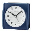 Seiko Zegar Biurkowy Analogowy Prostokątny Niebieski Podświetlany z Alarmem QHE205L