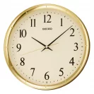 Seiko Zegar Ścienny Analogowy Okrągły Złoty QXA417G