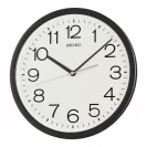 Seiko Zegar Ścienny Analogowy Okrągły Czarny QXA847K